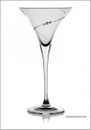   2 db Swarovski kristályos fehér martinis pohár díszdobozban.
